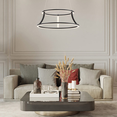 Żyrandol Cadoux - Matowa czerń