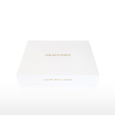 SZLAFROK White M LINEN DUO - GRACCIOZA - MY HONEY HOME