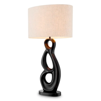 Lampa stołowa Macias bronze highlight finish incl shade Eichholtz