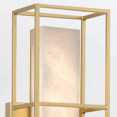 Średni kinkiet Blakley - 1 źródło światła - Szczotkowane złoto