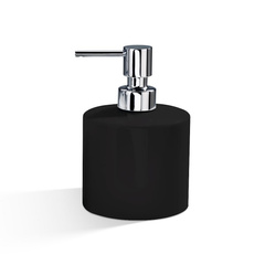 Dozownik mydła Decor Walther porcelana Czarny Chrom
