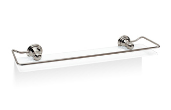 CLASSIC Półka z relingiem Decor Walther polerowany nikiel