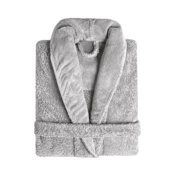 Szlafrok Kąpielowy Graccioza Long Double Loop M Silver