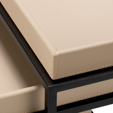 Stolik boczny Léonard zestaw 3 Eichholtz