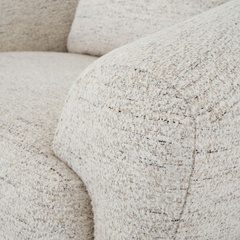 Fotel Siderno seashell off-white Eichholtz