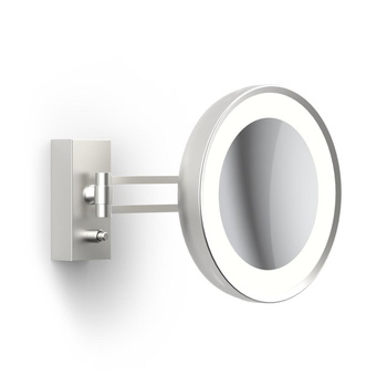 Lusterko kosmetyczne podświetlane Decor Walther nikiel satynowany