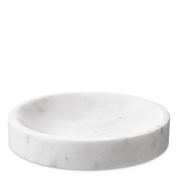 Miska Eichholtz Moca z białego marmuru