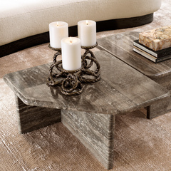 Zestaw 2 świeczników Corwyn Eichholtz