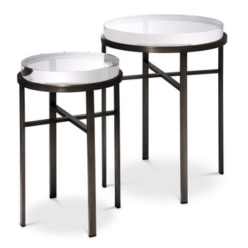 Stolik boczny Hoxton zestaw 2 szt. - Eichholtz - My Honey Home