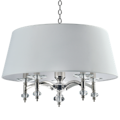 Lampa wisząca VERONA P05377NI-WH
