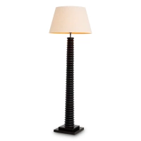 Lampa podłogowa Callao piano black finish incl shade Eichholtz