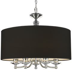 Lampa wisząca ABU DHABI P05697CH-BK