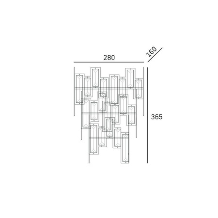 Kinkiet ST PETERSBURG - My Honey Home
