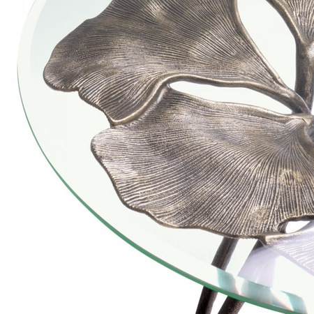 Stolik boczny Poseidon vintage brass finish