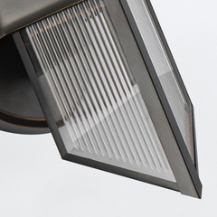 Kinkiet Cairo - 1 źródło światła - Miejski brąz