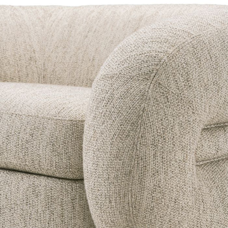 Fotel Cosenza splendor light grey Eichholtz