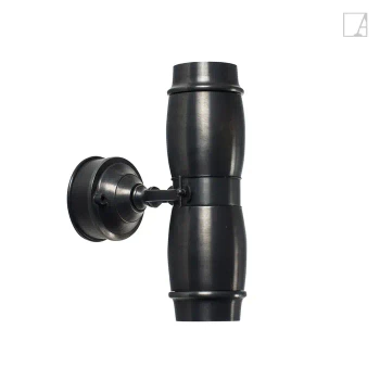 Lampa ścienna Authentage Micro up & down na okrągłej podstawie