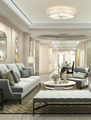 Plafon Stesso Cromo M Orlicki Design