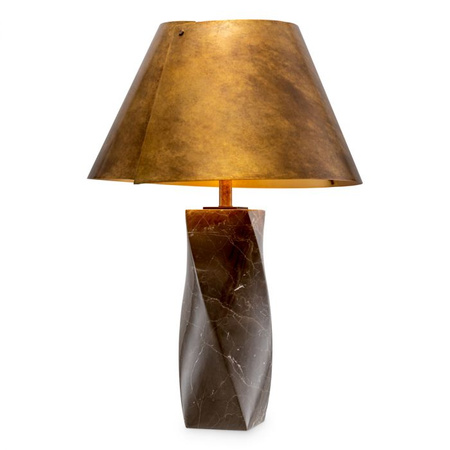 Lampa stołowa Camelia coffee marble Eichholtz
