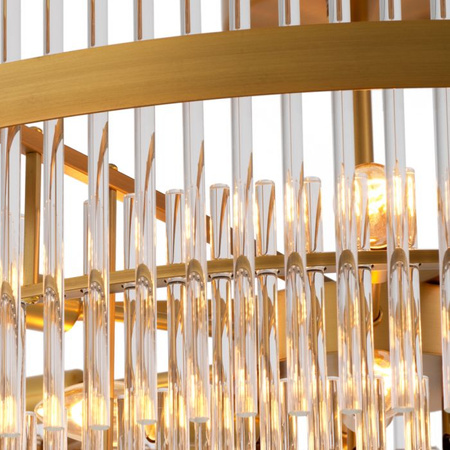 Żyrandol East antique brass finish Eichholtz