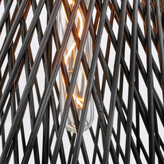 Lampa wisząca Twyla - 1 źródło światła - Czarny