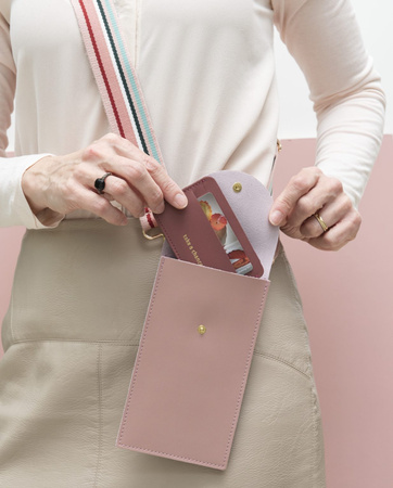 ETUI NA KARTY - DARK PINK - BY B+K - MY HONEY HOME