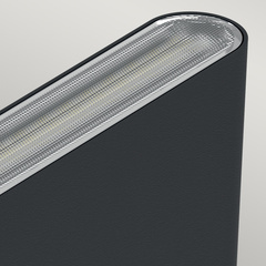 Średnia latarnia stojąca Hornsea - 1 źródło światła - Stal nierdzewna