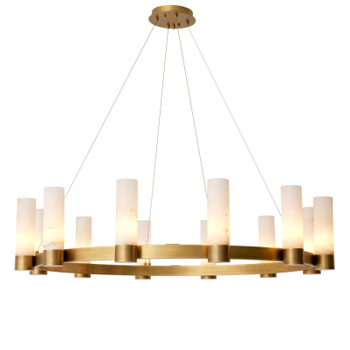 Żyrandol Eichholtz Castro antique brass finish