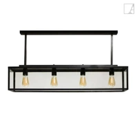 Lampa wisząca Authentage Vitrine na długiej rurze