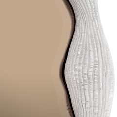 Lustro Eichholtz Genta S w białym wykończeniu