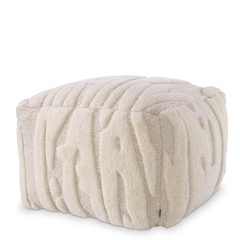 Stołek Eichholtz Zenon kość słoniowa