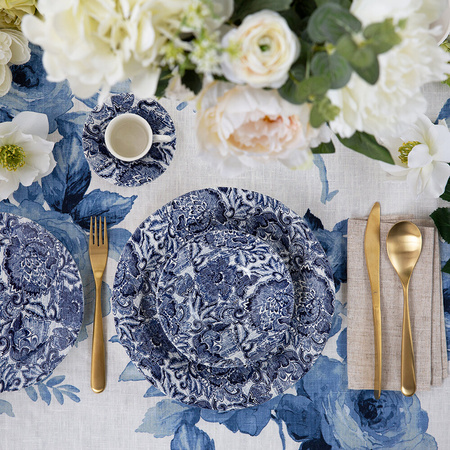 Filiżanka i spodek do espresso Faded Peony RALPH LAUREN