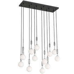 Lampa wisząca Ero XII Cromo 80x25