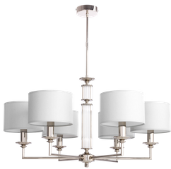 LAMPA WISZĄCA - ARTU - MOSIĄDZ NIKLOWANY - (6) - KUTEK MOOD - MY HONEY HOME