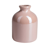 WAZON CERAMICZNY - RÓŻOWY - 13X17CM - JOLIPA - MY HONEY HOME