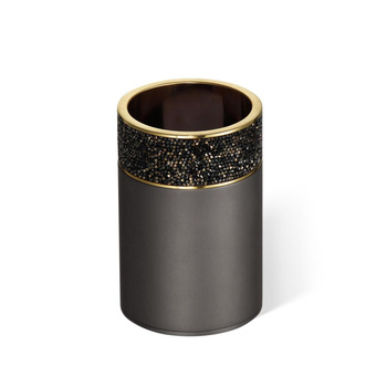 Pudełko bez pokrywy Decor Walther Ciemny Metal mat / złoty mat