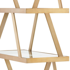 Szafka Eichholtz Billinghurst Square brushed brass finish