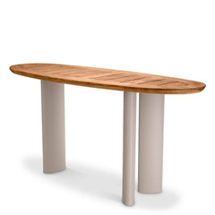 Konsola Free Form natural teak