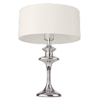 Lampa stołowa ABU DHABI T01413CH-WH