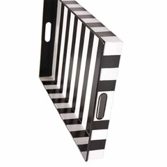 TACA BLACK&WHITE 48x33 CM G&C INTERIORS A/S - MY HONEY HOME