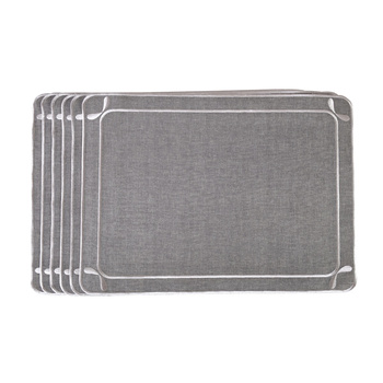 HAFTOWANE PODKŁADKI DRAGONFLY - 6 SZT. - 48.5 x 35 CM - ROSEBERRY HOME - MY HONEY HOME