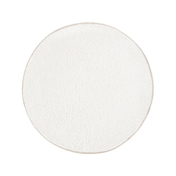 Dywan łazienkowy Graccioza Linen Snow Ø 80CM Snow