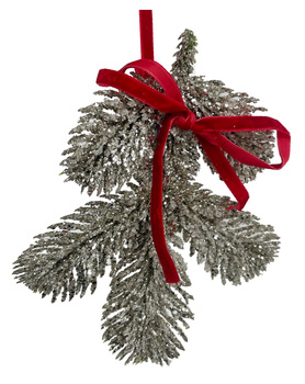 DEKORACYJNA GAŁĄZKA SOSNY - 16 CM -  SHISHI - MY HONEY HOME