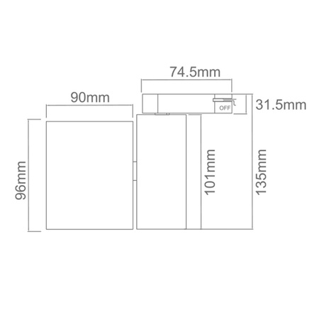 Rullo Bianco Mobile Track