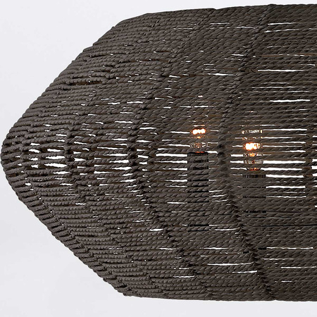 Lampa wisząca Luca - 5 źródeł światła - Czarny