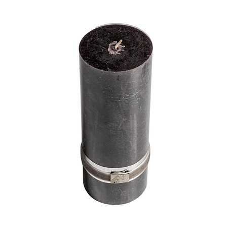 ŚWIECA RUSTIC - CZARNA - 7,5X20CM - LENE BJERRE - MY HONEY HOME