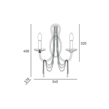 Kinkiet MADRID - MyHoneyHome