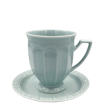 Kubek z podstawkiem Maria en Vogue Mint