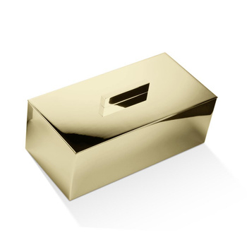 Pudełko z pokrywką Decor Walther złoto 24-karatowe