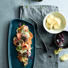 Półmisek 30 cm Junto Ocean Blue